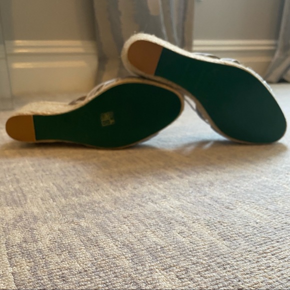 Stubbs & Wootton “Kelly”jute wedge. - Picture 6 of 7